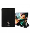 Karl Lagerfeld Saffiano Ikonic Karl Case for iPad 11" Pro 2021 - Black