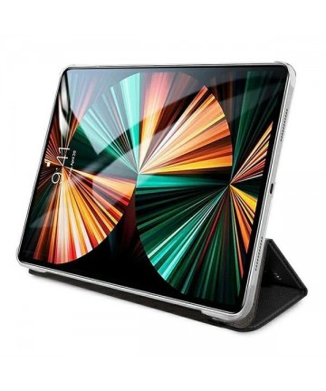 Karl Lagerfeld Saffiano Ikonic Karl Case for iPad 12.9" Pro 2021 - Black
