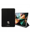 Karl Lagerfeld Saffiano Ikonic Karl Case for iPad 12.9" Pro 2021 - Black