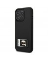 Karl Lagerfeld Ikonik Patch Case for iPhone 13 Pro / iPhone 13 - Black