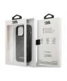 Karl Lagerfeld KLHCP13LMNMP1K iPhone 13 Pro / 13 6.1 "hardcase black / black Monogram Plaque