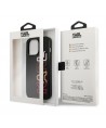 Karl Lagerfeld Multipink Brand Case for iPhone 13 Pro / iPhone 13 - Black
