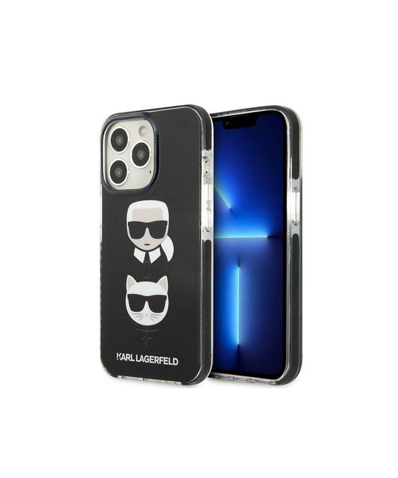 Karl Lagerfeld Karl&Choupette Head Case for iPhone 13 Pro / iPhone 13 - Black
