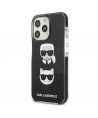 Karl Lagerfeld Karl&Choupette Head Case for iPhone 13 Pro / iPhone 13 - Black