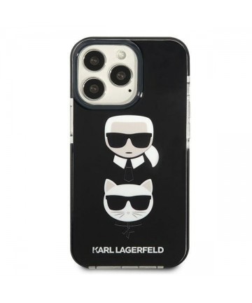 Karl Lagerfeld Karl&Choupette Head Case for iPhone 13 Pro / iPhone 13 - Black