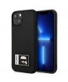 Karl Lagerfeld Ikonik Patch Case for iPhone 13 - Black