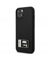 Karl Lagerfeld Ikonik Patch Case for iPhone 13 - Black