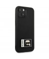 Karl Lagerfeld Ikonik Patch Case for iPhone 13 - Black