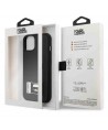 Karl Lagerfeld Ikonik Patch Case for iPhone 13 - Black