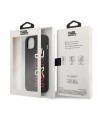 Karl Lagerfeld Multipink Brand iPhone 13 Case - Black