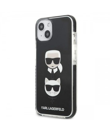 Karl Lagerfeld Karl&Choupette Head Case for iPhone 13 - Black