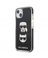 Karl Lagerfeld Karl&Choupette Head Case for iPhone 13 - Black