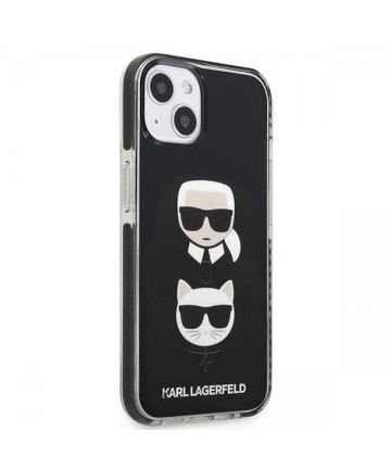 Karl Lagerfeld Karl&Choupette Head Case for iPhone 13 - Black