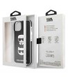 Karl Lagerfeld Karl&Choupette Head Case for iPhone 13 - Black