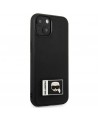 Karl Lagerfeld KLHCP13S3DKPK iPhone 13 mini 5,4 "black / black hardcase Ikonik Patch