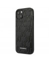 Karl Lagerfeld KLHCP13SMNMP1K iPhone 13 mini 5,4 "hardcase black / black Monogram Plaque