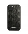 Karl Lagerfeld KLHCP13SMNMP1K iPhone 13 mini 5,4 "hardcase black / black Monogram Plaque