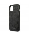 Karl Lagerfeld KLHCP13SMNMP1K iPhone 13 mini 5,4 "hardcase black / black Monogram Plaque