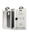 Karl Lagerfeld KLHCP13SMNMP1K iPhone 13 mini 5,4 "hardcase black / black Monogram Plaque