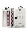 Karl Lagerfeld KLHCP13SMNMP1P iPhone 13 mini 5,4 "hardcase pink / pink Monogram Plaque
