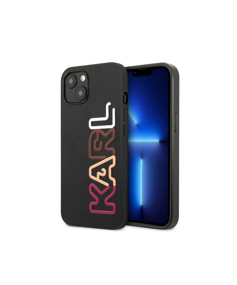 Karl Lagerfeld KLHCP13SPCOBK iPhone 13 mini 5.4 "black / black hardcase Multipink Brand