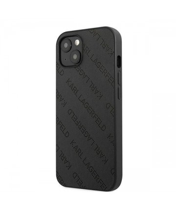 Karl Lagerfeld KLHCP13SPTLK iPhone 13 mini 5,4 "hardcase black / black Perforated Allover