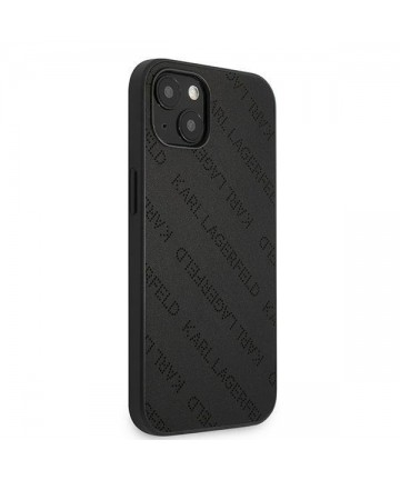 Karl Lagerfeld KLHCP13SPTLK iPhone 13 mini 5,4 "hardcase black / black Perforated Allover