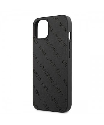 Karl Lagerfeld KLHCP13SPTLK iPhone 13 mini 5,4 "hardcase black / black Perforated Allover