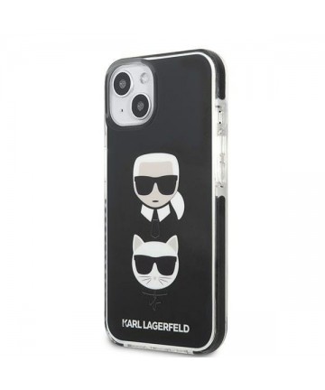 Karl Lagerfeld KLHCP13STPE2TK iPhone 13 mini 5,4 "hardcase black / black Karl & Choupette Head