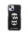 Karl Lagerfeld KLHCP13STPE2TK iPhone 13 mini 5,4 "hardcase black / black Karl & Choupette Head