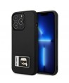 Karl Lagerfeld Ikonik Patch Case for iPhone 13 Pro Max - Black