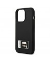Karl Lagerfeld Ikonik Patch Case for iPhone 13 Pro Max - Black
