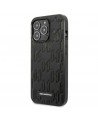 Karl Lagerfeld Monogram Plaque Case for iPhone 13 Pro Max - Black