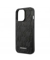 Karl Lagerfeld Monogram Plaque Case for iPhone 13 Pro Max - Black