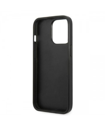 Karl Lagerfeld Monogram Plaque Case for iPhone 13 Pro Max - Black
