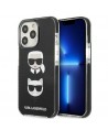Karl Lagerfeld Karl&Choupette Head Case for iPhone 13 Pro Max - Black