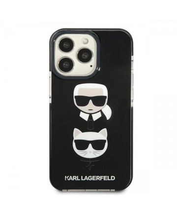 Karl Lagerfeld Karl&Choupette Head Case for iPhone 13 Pro Max - Black