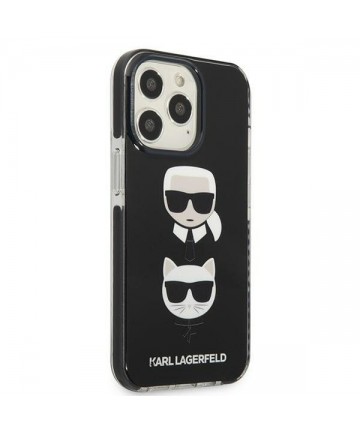 Karl Lagerfeld Karl&Choupette Head Case for iPhone 13 Pro Max - Black