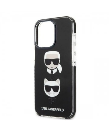 Karl Lagerfeld Karl&Choupette Head Case for iPhone 13 Pro Max - Black