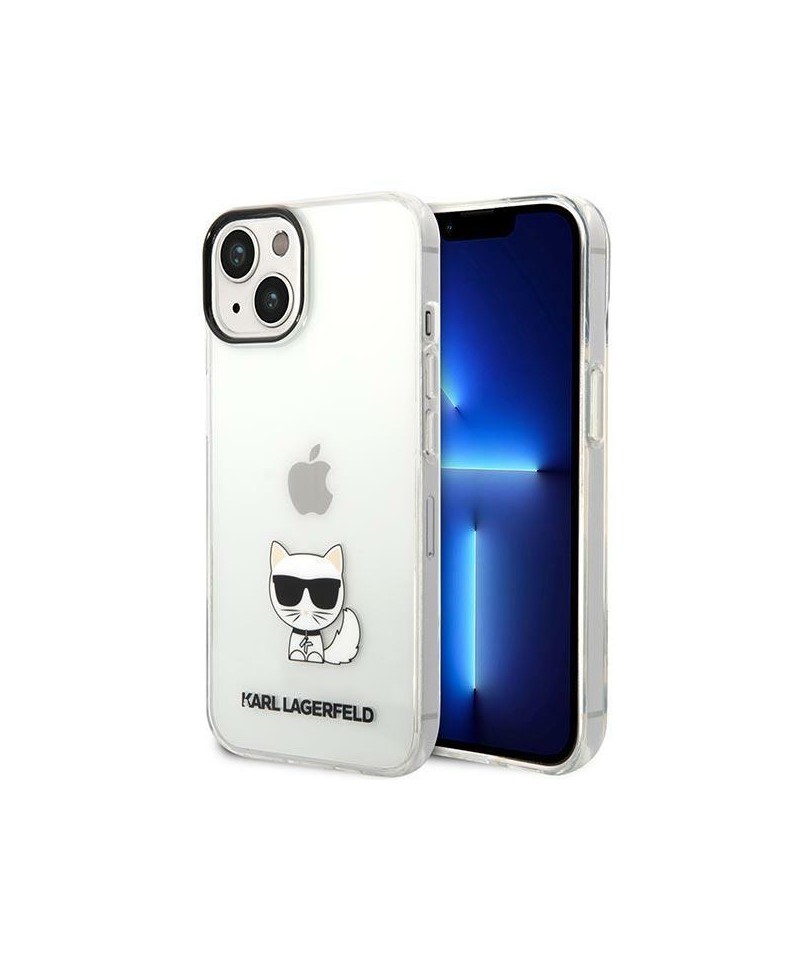 Karl Lagerfeld KLHCP14MCTTR iPhone 14 Plus 6.7 "hardcase clear / transparent Choupette Body