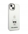 Karl Lagerfeld KLHCP14MCTTR iPhone 14 Plus 6.7 "hardcase clear / transparent Choupette Body