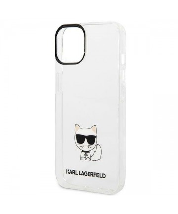 Karl Lagerfeld KLHCP14MCTTR iPhone 14 Plus 6.7 "hardcase clear / transparent Choupette Body