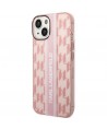 Karl Lagerfeld KLHCP14MHKLSPCP iPhone 14 Plus 6.7 "hardcase pink / pink Mono Vertical Stripe