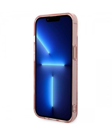 Karl Lagerfeld KLHCP14MHKLSPCP iPhone 14 Plus 6.7 "hardcase pink / pink Mono Vertical Stripe