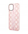 Karl Lagerfeld KLHCP14MHKLSPCP iPhone 14 Plus 6.7 "hardcase pink / pink Mono Vertical Stripe
