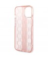 Karl Lagerfeld KLHCP14MHKLSPCP iPhone 14 Plus 6.7 "hardcase pink / pink Mono Vertical Stripe