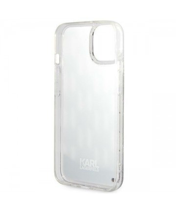 Karl Lagerfeld KLHCP14MLMNMK iPhone 14 Plus 6.7 "hardcase black / black Liquid Glitter Monogram