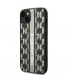 Karl Lagerfeld KLHCP14MPGKLSKG iPhone 14 Plus 6.7 "hardcase gray / gray Monogram Stripe
