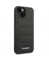 Karl Lagerfeld Puffy Elongated Logo Case for iPhone 14 Plus - Black