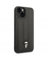 Karl Lagerfeld Puffy Ikonik Pin Case for iPhone 14 Plus - Black
